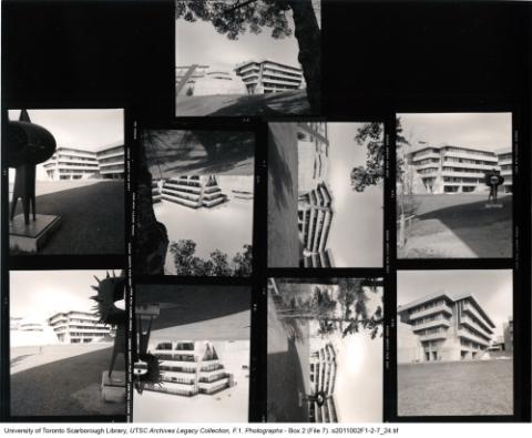 Contact sheet: Humanities and Science Wings