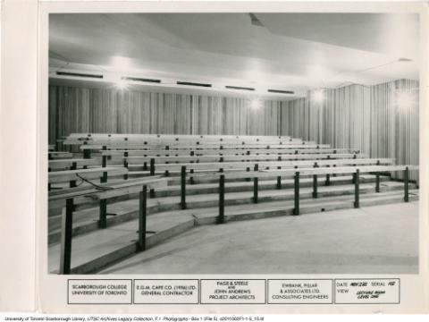 First floor lecture room