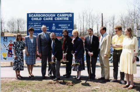Groundbreaking Event for N'Sheemaehn daycare centre