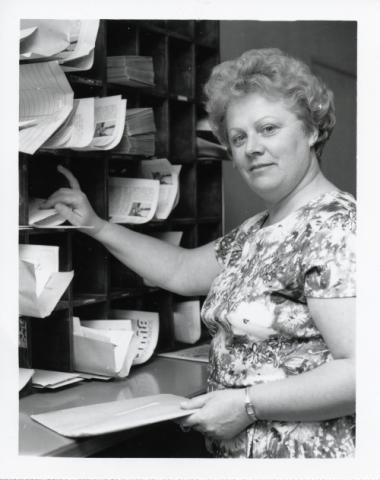Portrait: Pauline Richardson, Post Office