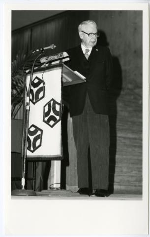 Watts Lecturer John Diefenbaker