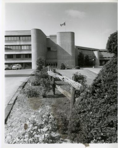 Main entrance of original Scarborough College, UTSC