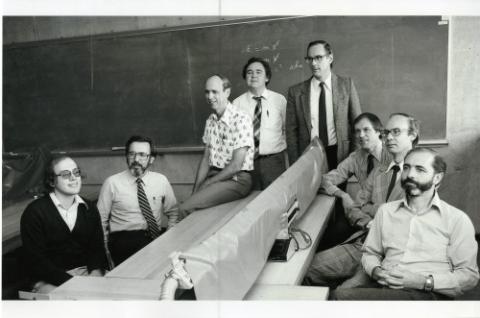 Photograph of physics professors (?)