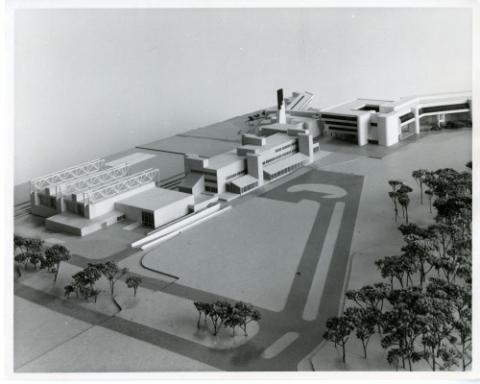 Architectural model of Scarborough College