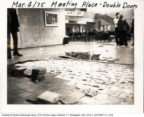 Tile damage in Meeting Place