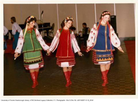 Ukrainian Dancers at Decennial Event and Convocation Ball