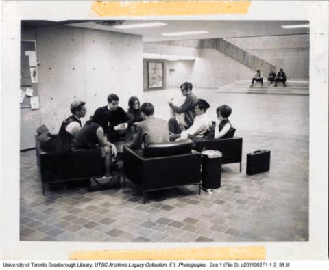 Students in the Meeting Place