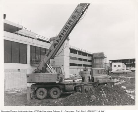 Construction of Recreation Wing, Scarborough Campus
