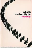 What is a University for Anyway
