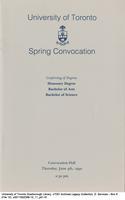 Spring Convocation, 1992