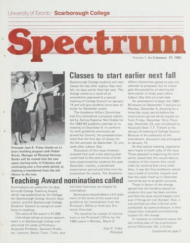 Spectrum, 27 January 1982