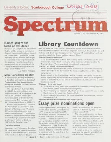 Spectrum, 10 February 1982