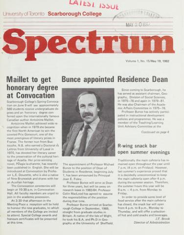 Spectrum, 19 May 1982
