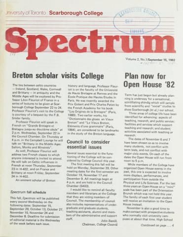 Spectrum, 15 September 1982