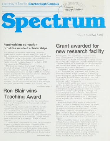 Spectrum, 9 April 1986