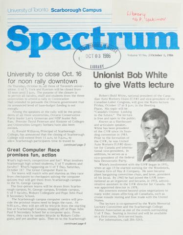 Spectrum, 1 October 1986