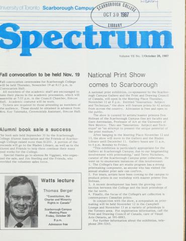 Spectrum, 28 October 1987