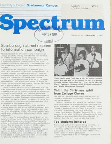 Spectrum, 18 November 1987