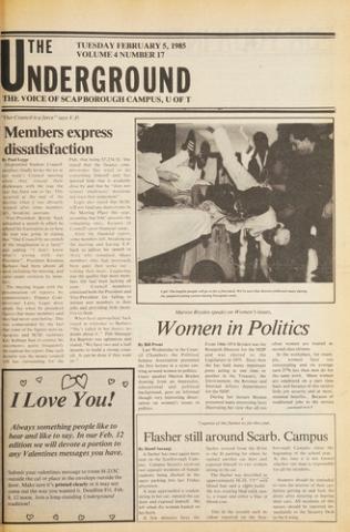 The Underground, 5 February 1985