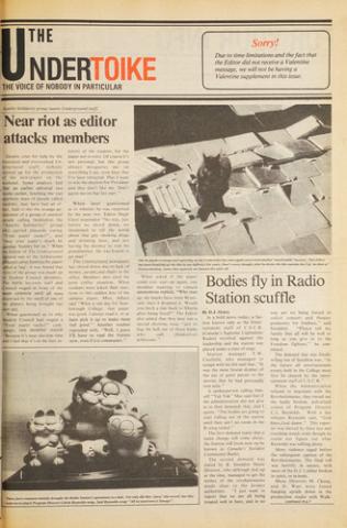 The Underground, 12 February 1985