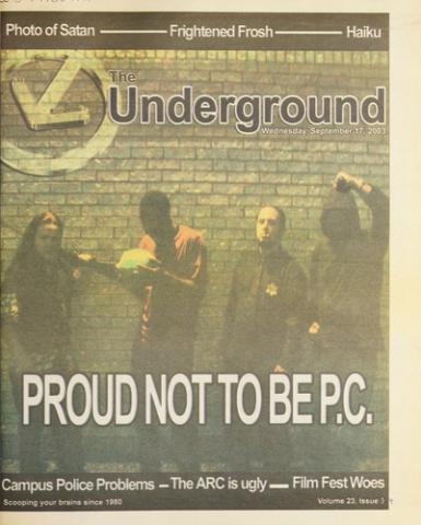 The Underground, 17 September 2003