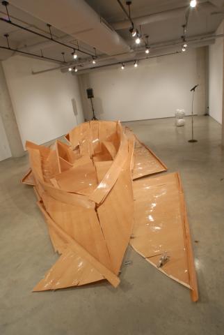Artwork, Weppler and Mahovsky, Thirty Foot Canoe Yawl (Collapsible), 2006 Doris McCarthy Gallery