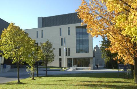 Exterior, Arts & Administration Building (AA), Entrance near Student Centre