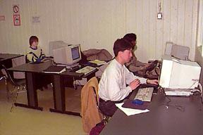 Students Working in Computer Lab