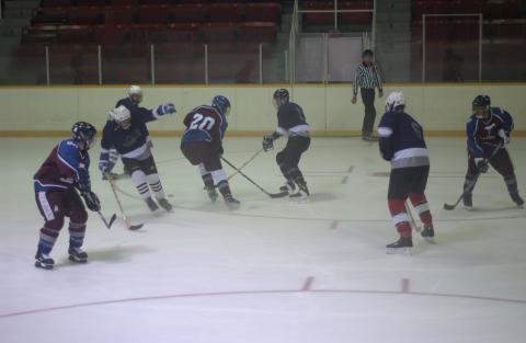 Hockey Game, Homecoming Event (Varsity Arena, St. George Campus?)