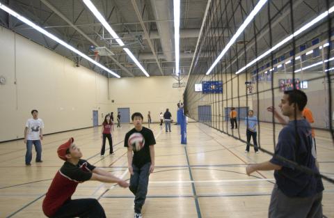 Volleyball, Gym, Recreation Centre (RW)