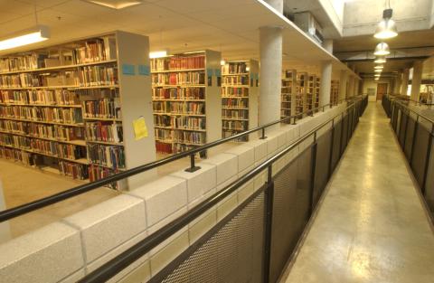 Second Floor Stacks and Walkway, UTSC Library, Academic Resource Centre (ARC)