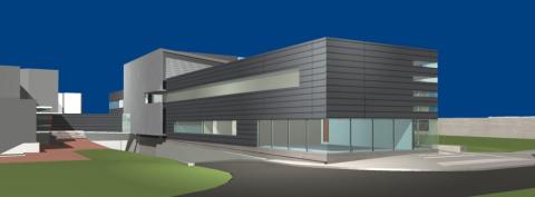 Student Centre, Architects' Rendering