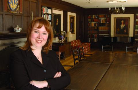 Lisa Fenton Lemon at Havergal College, Toronto, Promotional Image