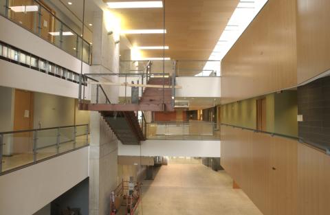 Atrium, Prior to Opening, Management Wing (MW)