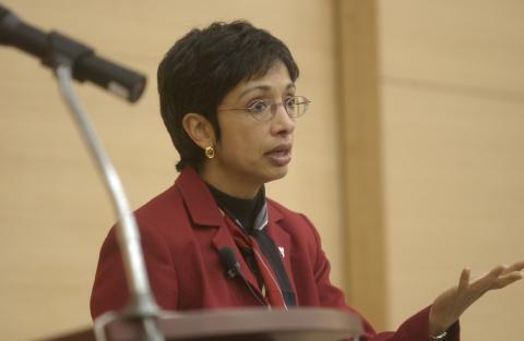 Sheela Basrur Speaking, 33rd F.B. Watts Memorial Lecture, Arts and Administration Building Lecture Theatre (AA)