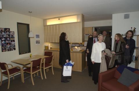 Joan Foley and Group Touring Residence Unit, Joan Foley Hall Residence, Opening Event