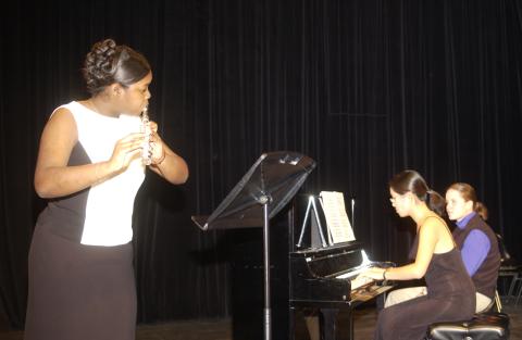 Performance (Piano and Flute), 2nd Annual Classical Celebration, Leigha Lee Browne Theatre