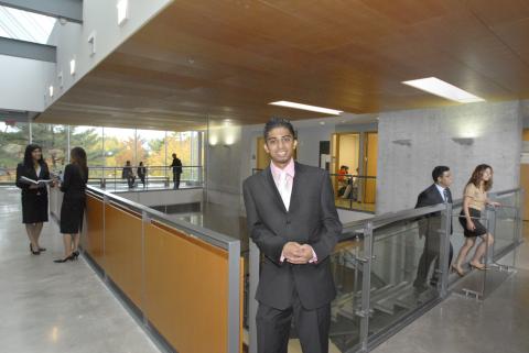 Management Students, Interior, Management Building (MW)