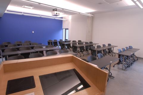 Classroom Interior, AA206, Arts & Administration Building (AA)