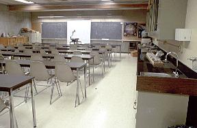 Classroom interior