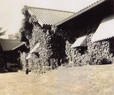 Historical Photograph, Exterior, Miller Lash House, Showing Ivy