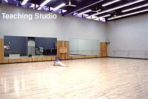 Interior, Teaching Studio, Athletics and Recreation Centre, R-Wing
