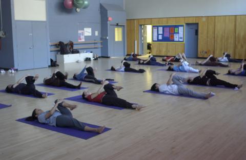 Yoga Class, Dance Studio, Athletics and Recreation Centre, R-Wing