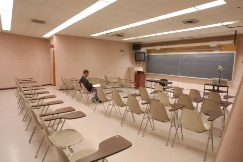 Classroom Interior. HW309, Humanities Wing (HW)