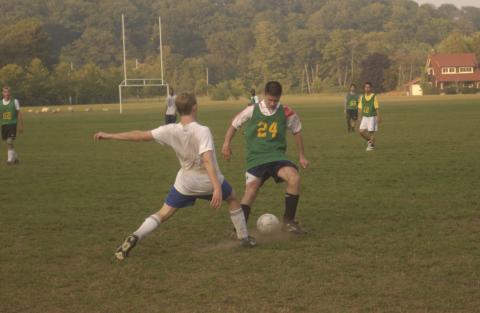 Men's Soccer, Lower Campus, Valley