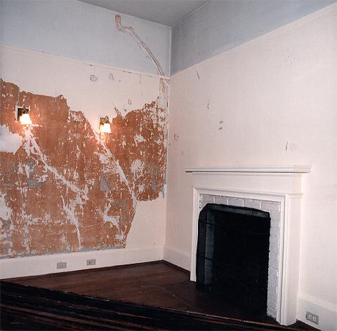 Interior Detail, Fireplace, Miller Lash House