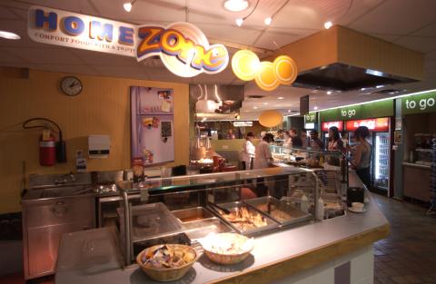 Interior, Food Court