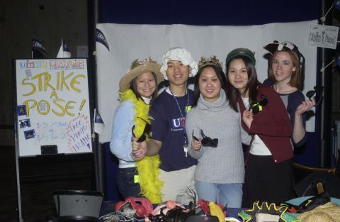 Students in Costume, GRADitude Campaign Event, Photobooth Event "Strike a Pose"