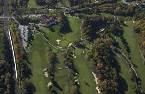Aerial View, Golf Club