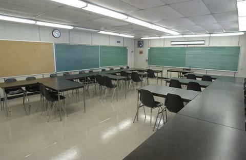 Classroom Interior, SW358, Science Wing (SW)